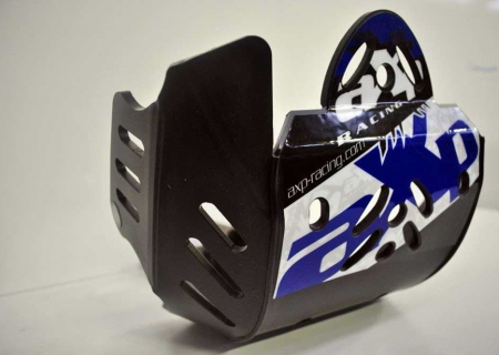 AXP SKID PLATE BLACK YAMAHA WR250F 15-18, WR450F 16-18 397-AX1346