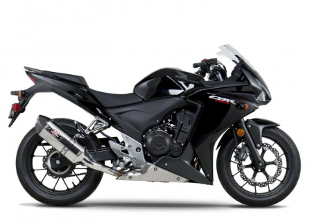 YOSHIMURA SLIP-ON HONDA CBR500/CB500R/X 13- R77/SO/SS/CA TIP 31-1250020520