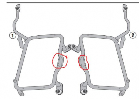 GIVI SUPPORT HOOK BAG 322-Z124