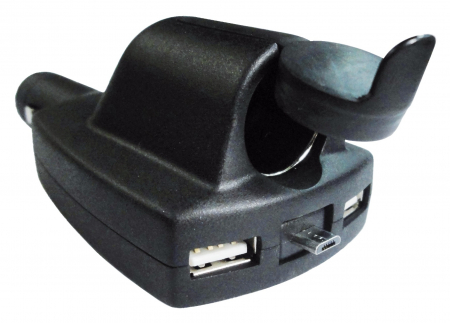 DOUBLE USB PLUG + MICRO M14-517-12