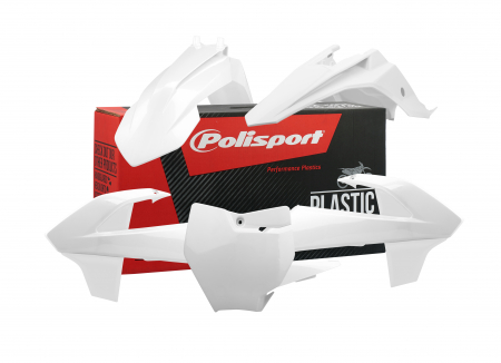 POLISPORT PLASTIC KIT SX65 16- WHITE 178-90685