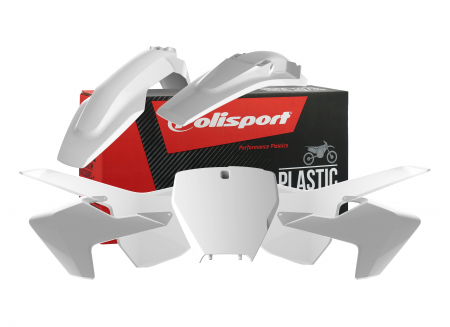 POLISPORT PLASTIC KIT TE/FE 17-18 WHITE 178-90724