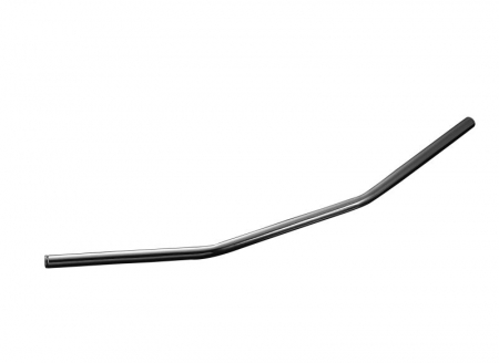 DRAG STYLE WIDE HANDLEBAR Ø 25 MM (1&quot;) IN BLACK DIMPLES 561-557-208B