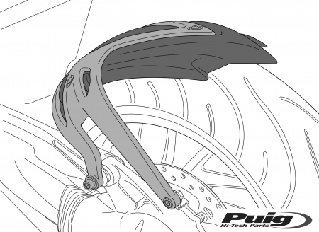 PUIG REAR HUGGER BMW F900R/XR 20' C/CARBON LOOK 33-20419C