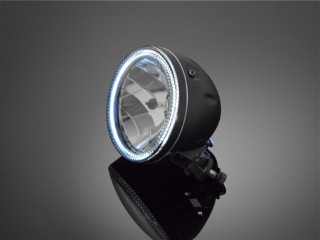 HIGHWAY HAWK HEADLIGHT WITH LED-RING 561-68-0350