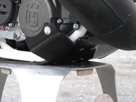 * AXP SKID PLATE BLACK HUSQVARNA WR250 10-11 397-AX1120