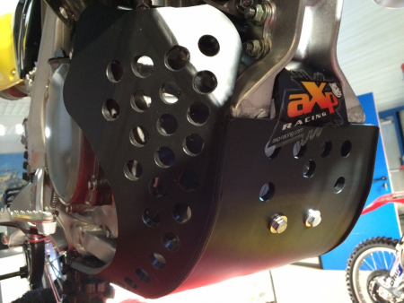 AXP SKID PLATE BLACK SUZUKI RMZ250 16-17 397-AX1387