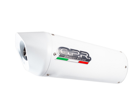 GPR YAMAHA XTZ 660 TENERÉ 1991/98 EC-APPROV. SLIP-ON EXHAUST ALBUS CERAMIC 31G-Y-57-ALB