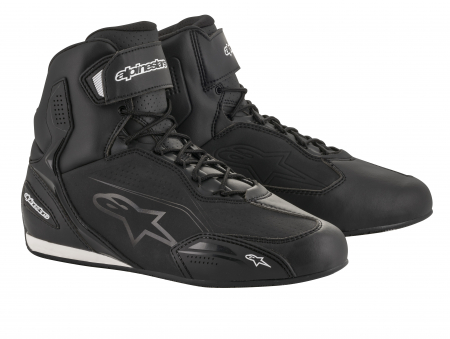ALPINESTARS SKO FASTER-3 SVART/SVART 43,5 695-2510219-1100-435