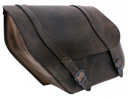 SADDLEBAG DYNA LEFT-SIDE BROWN 561-LZAD2-1098