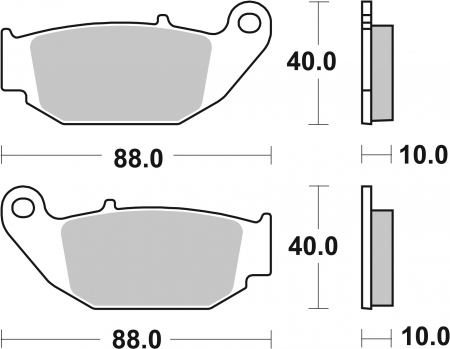 SBS JARRUPALAT RACING SINTERED 23-915RSI