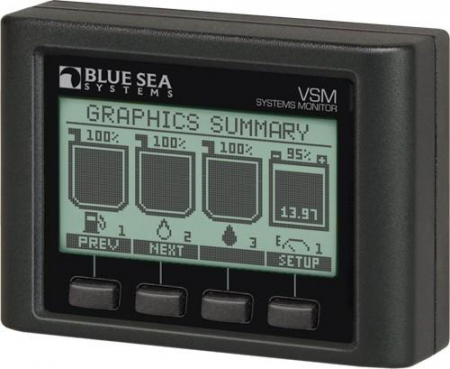 BLUE SEA BLUE SEA VESSEL SYSTEM MONITOR VSM 422 134-1800