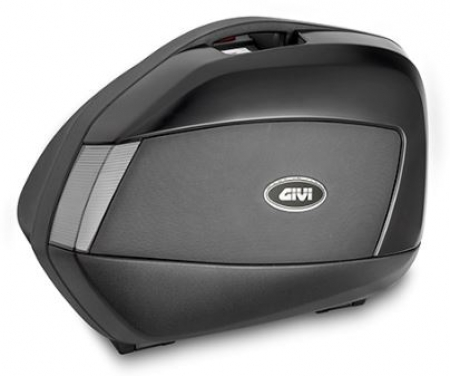 GIVI V35 TECH MONOKEY 35LT LAUKKUPARI MUSTA SIVUPANEELI KIRKKAAT HEIJASTIMET 321-V35NT