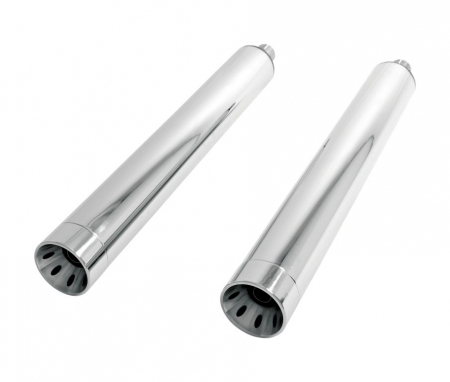 MUFFLER STRAIGHT CUT CHROME 561-658-1200