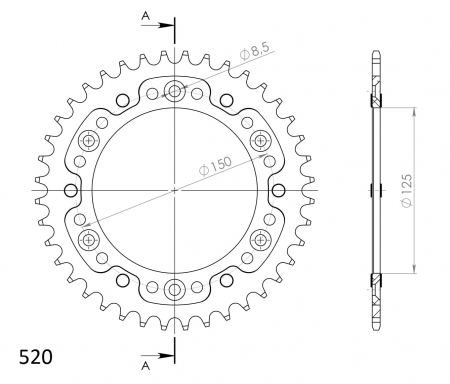 SUPERSPROX STEALTH TAKARATAS KULTA 272-990-RST-39-9