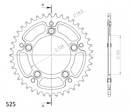 SUPERSPROX STEALTH TAKARATAS MUSTA 272-991-RST-41-0