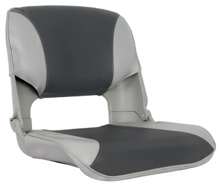 OS SKIPPER SEAT FOLDING UPHOLSTERED GREY/CHARCOAL 131-MA703-33
