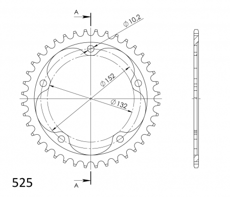 SUPERSPROX TERÄS TAKARATAS  RFE-614::43 27-2-614-43