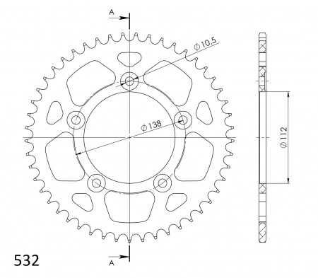 SUPERSPROX ALUMIINI TAKARATAS RAL-1873::49 MUSTA 27-3-1873-49-0