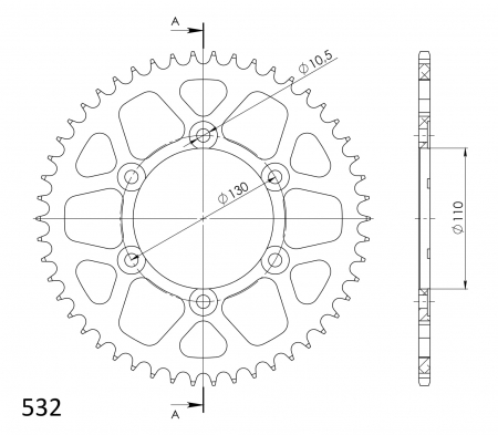 SUPERSPROX ALUMIINI TAKARATAS RAL-1875::48 SININEN 27-3-1875-48-4