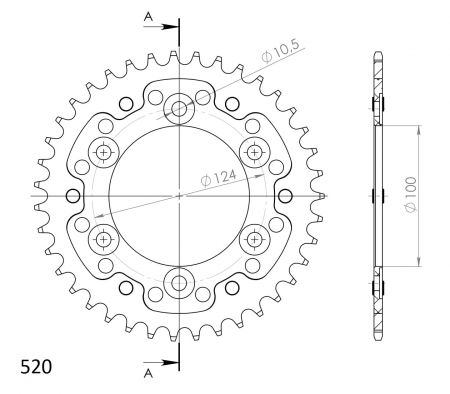 SUPERSPROX STEALTH TAKARATAS KULTA 272-735-RST-38-9