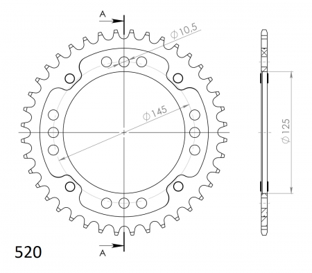 SUPERSPROX STEALTH TAKARATAS MUSTA 272-857-RST-40-0