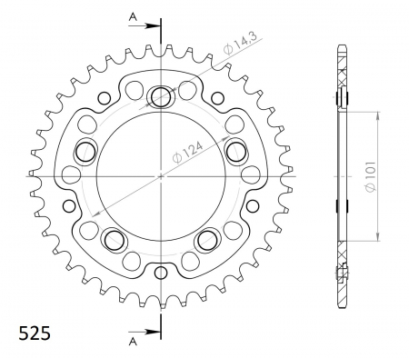 SUPERSPROX STEALTH TAKARATAS PUNAINEN 272-991-RST-39-2