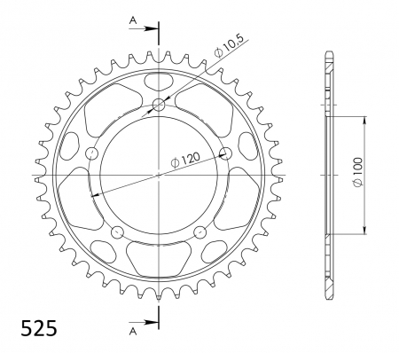 SUPERSPROX TERÄS TAKARATAS  RFE-7026::40 27-2-7026-40