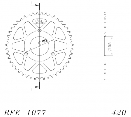 SUPERSPROX TERÄS TAKARATAS 1077.47 27-2-1077-47