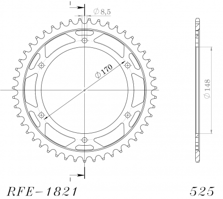 SUPERSPROX / JT TERÄS TAKARATAS 1821.47 27-2-1821-47