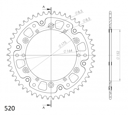 SUPERSPROX STEALTH TAKARATAS SININEN 272-853-RST-49-4