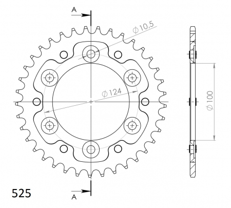 SUPERSPROX STEALTH TAKARATAS KULTA 272-745-RST-37-9