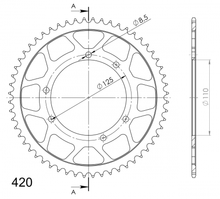 SUPERSPROX TERÄS TAKARATAS  RFE-6602::56 27-2-6602-56