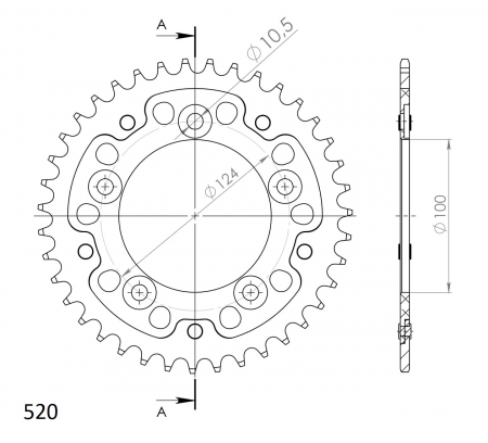 SUPERSPROX STEALTH TAKARATAS KULTA 272-743-RST-38-9