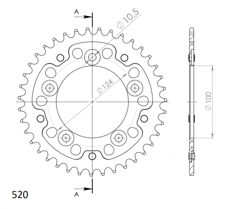 SUPERSPROX STEALTH TAKARATAS KULTA 272-743-RST-39-9