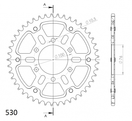 SUPERSPROX STEALTH TAKARATAS KULTA 272-816-RST-43-9