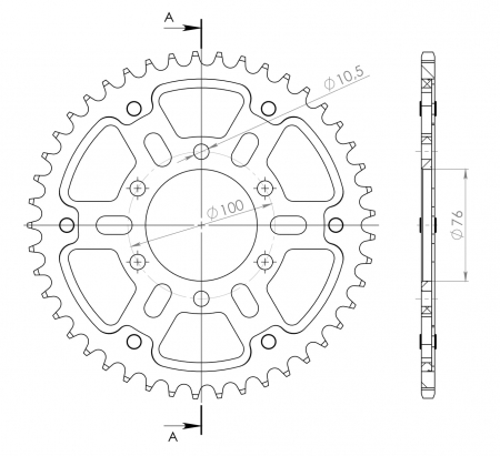 SUPERSPROX STEALTH TAKARATAS KULTA 272-816-RST-47-9