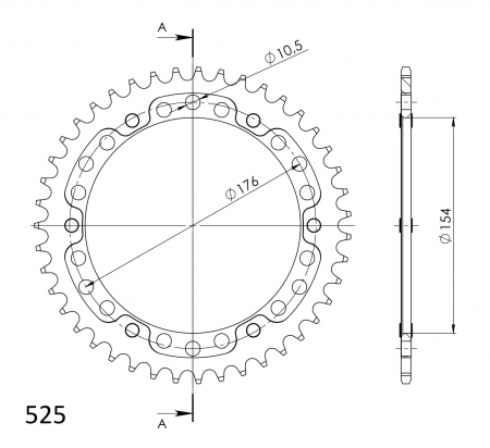 SUPERSPROX STEALTH TAKARATAS KULTA 272-1346-RST-43-9