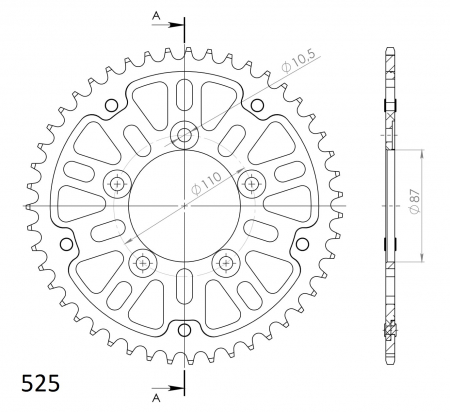 SUPERSPROX STEALTH TAKARATAS SININEN 272-807-RST-44-4