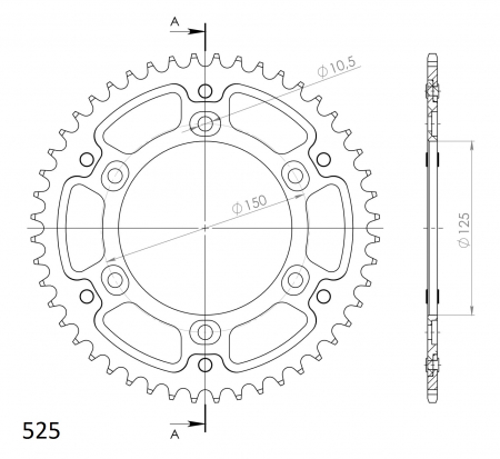 SUPERSPROX STEALTH TAKARATAS ORANSSI 272-899-RST-47-6