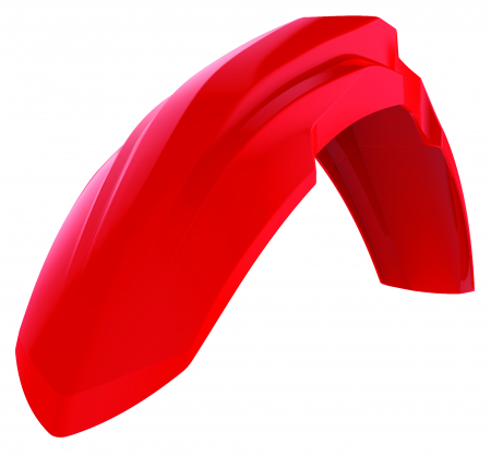 POLISPORT RESTYLING FRONT FENDER CR125/250(02-07) CRF(18) STYLE RED CR04 (6) 172-8556300001