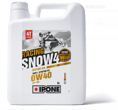 IPONE SNOW RACING 4 0W40 4L (6) 55-104-004