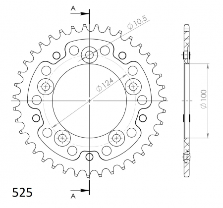 SUPERSPROX STEALTH TAKARATAS KULTA 272-744-RST-36-9