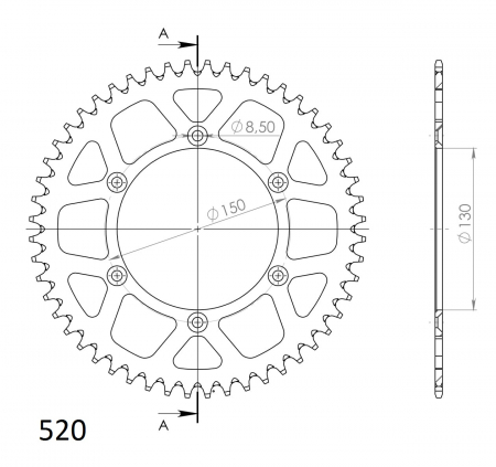 SUPERSPROX ALU TAKARATASYA YZ/YZ F 99- SININEN 49 27-3-245-49-4