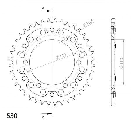 SUPERSPROX STEALTH TAKARATAS KULTA 272-479-RST-40-9