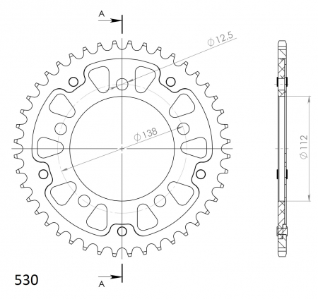 SUPERSPROX STEALTH TAKARATAS MUSTA 272-302-RST-42-0