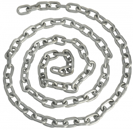 *OSCULATI GALVANIZED CALIBRATED CHAIN 8 MM X 50 M M01-373-08-050