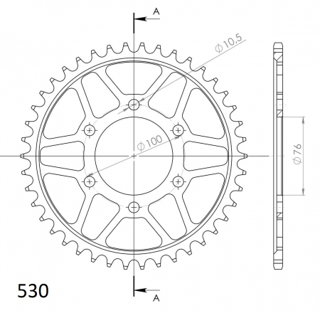 SUPERSPROX / JT TERÄS TAKARATAS 816.42 27-2-816-42