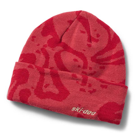 UNISEX SKI-DOO LANDING BEANIE, punainen, one-size 4488070036