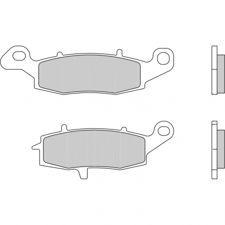 BREMBO JARRUPALAT TAAKSE SINTERED ROAD 231-SU16SP